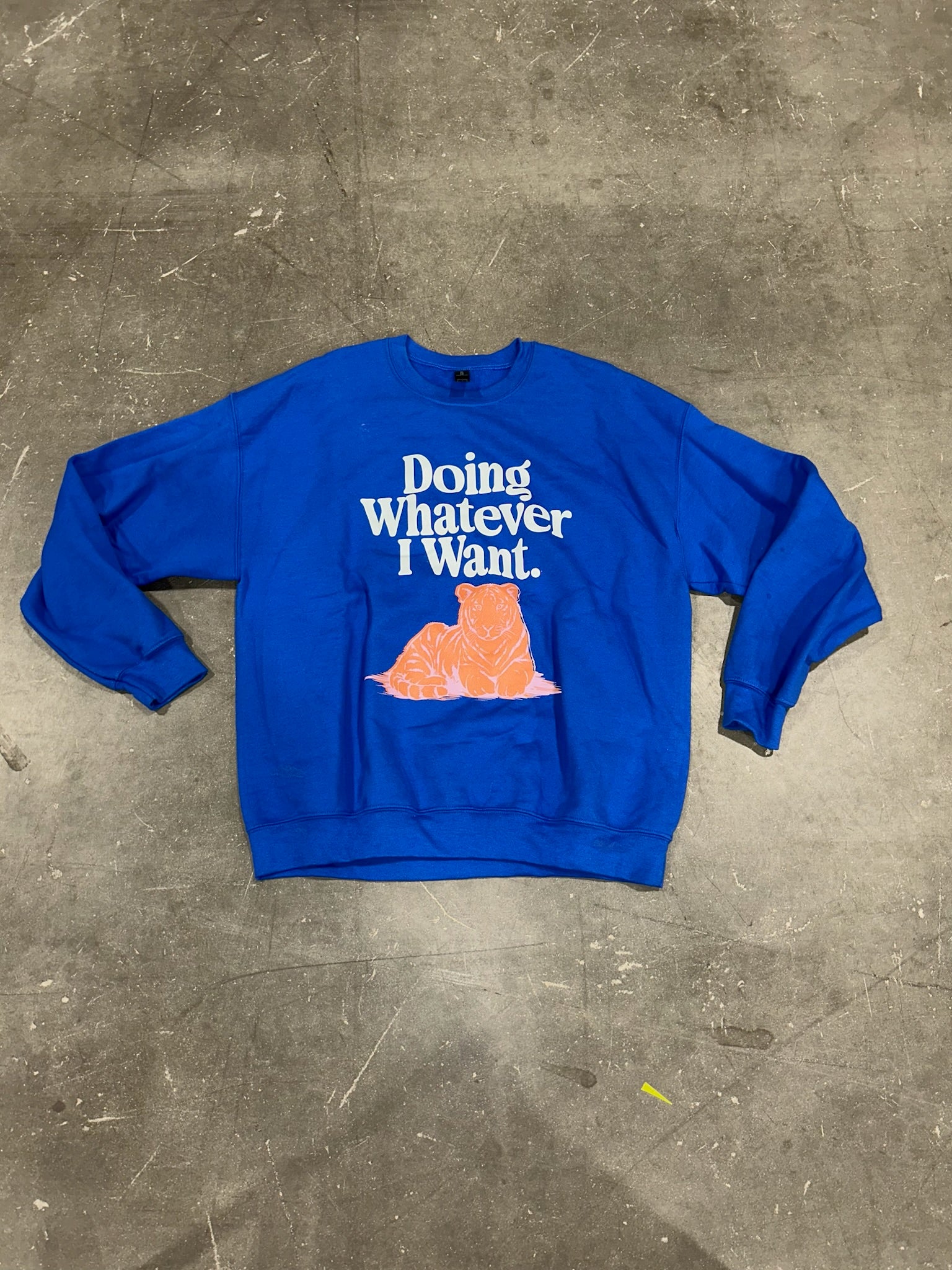 Doing Whatever I Want Graphic Crew (Size XL) | VIP Warehouse Sale
