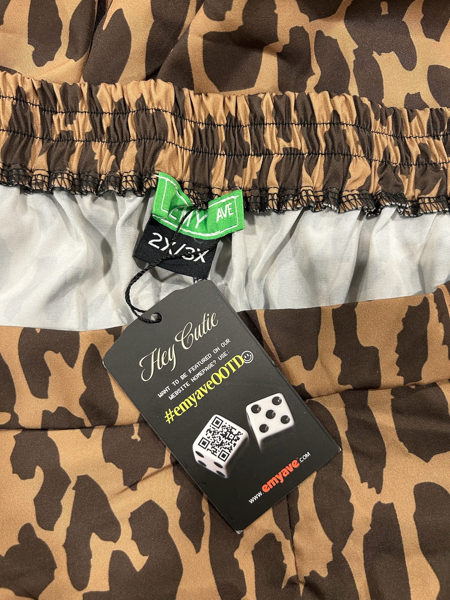 Leopard Trouser (Size 2X/3X) | VIP Warehouse Sale