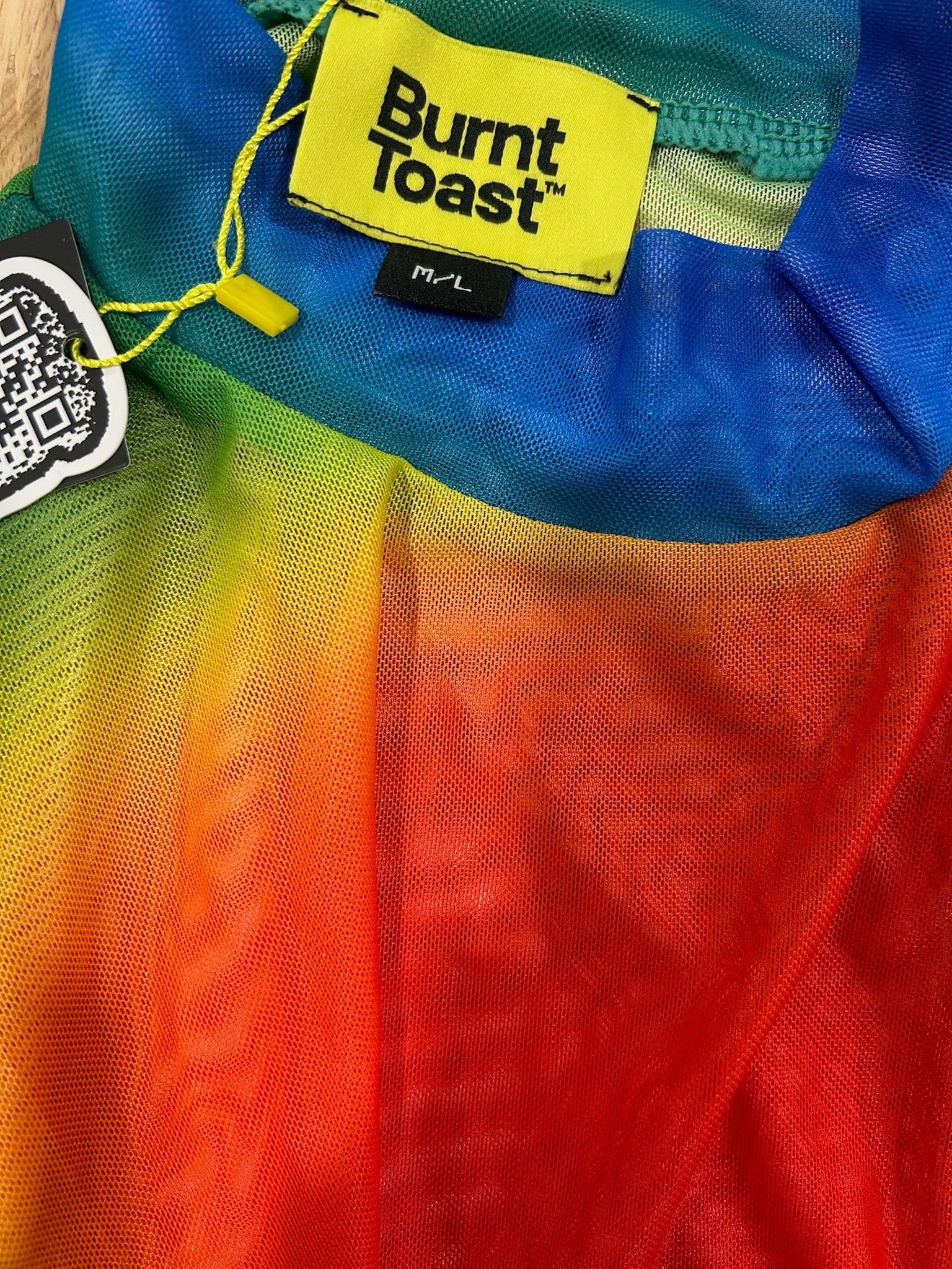 Heat map Mesh Top HOLE IN SHOULDER (Size M/L) | VIP Warehouse Sale