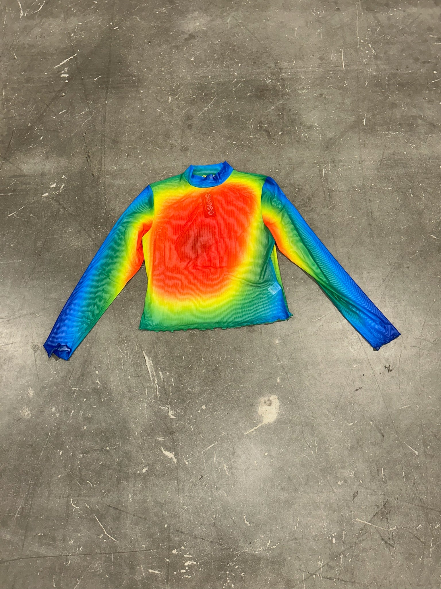 Heat map Mesh Top HOLE IN SHOULDER (Size M/L) | VIP Warehouse Sale