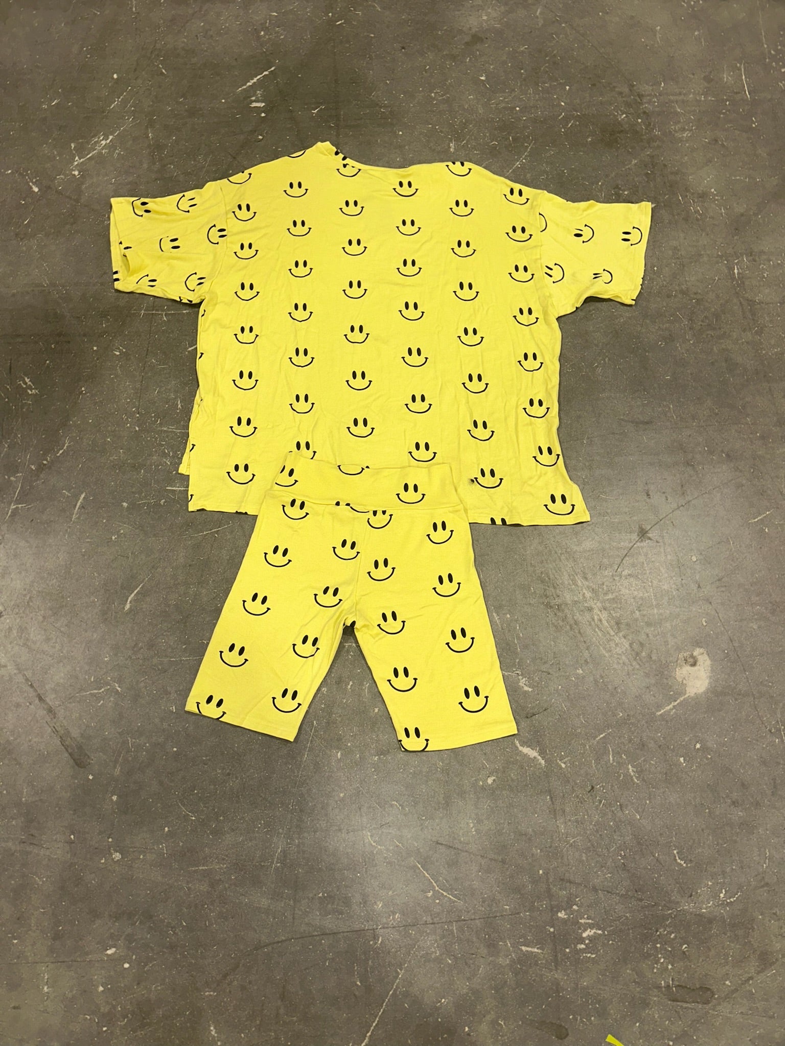 Oversized Smiley Biker Set (Size S/M) | VIP Warehouse Sale