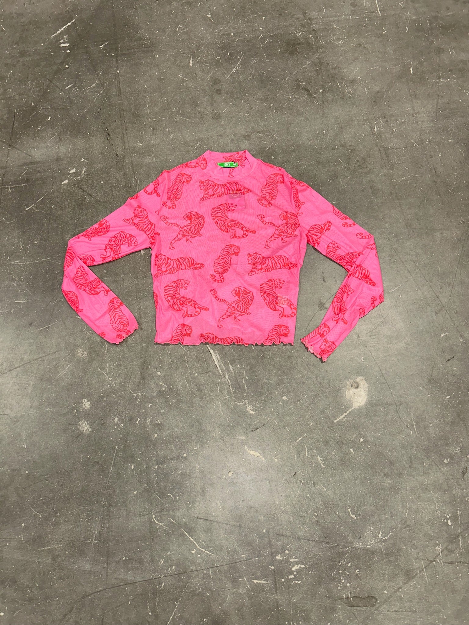 Tiger Mesh Top SMALL STAIN (Size M/L) | VIP Warehouse Sale