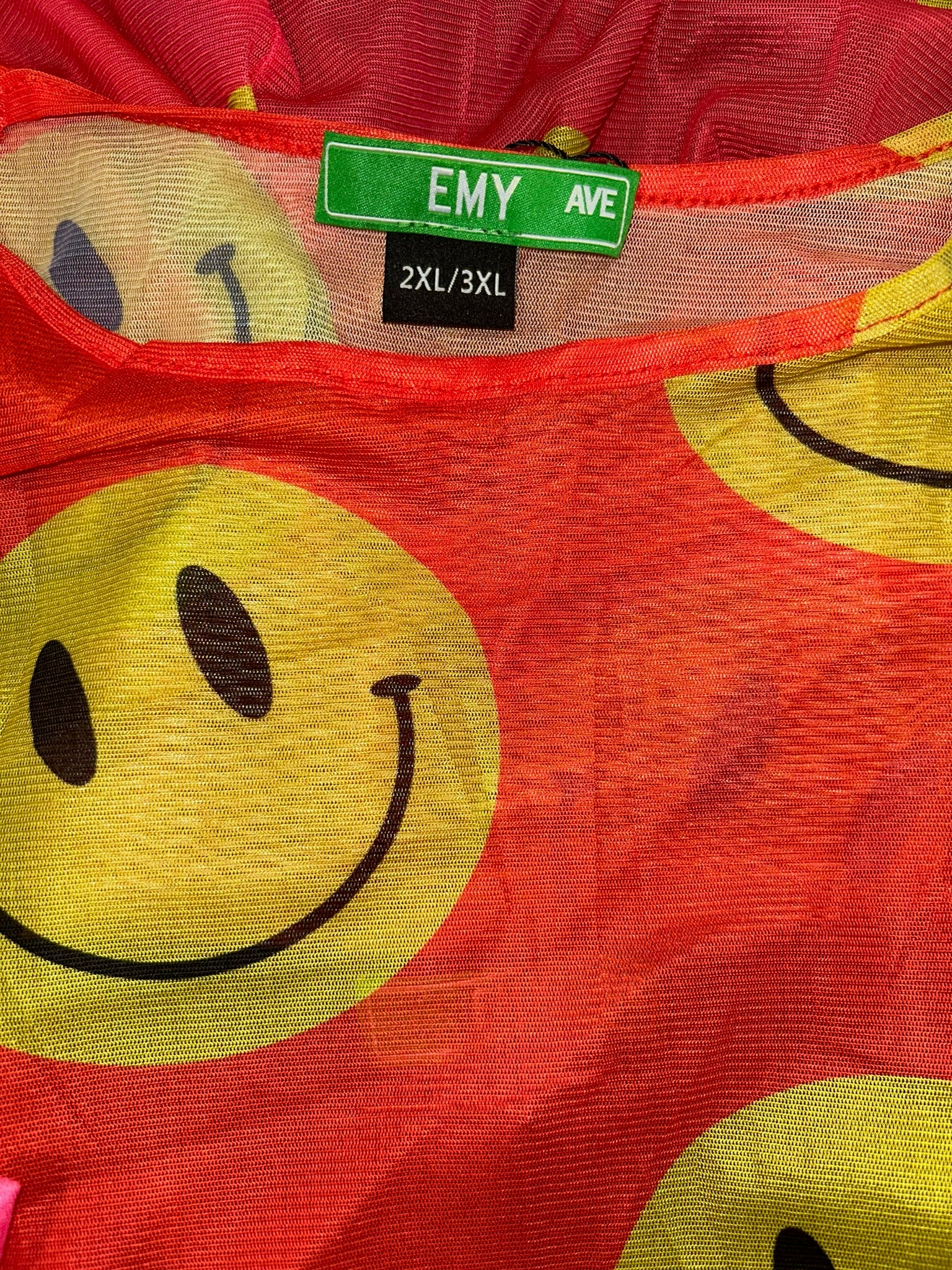 Have More Fun Mesh Dress (Size 2X/3X) | VIP Warehouse Sale