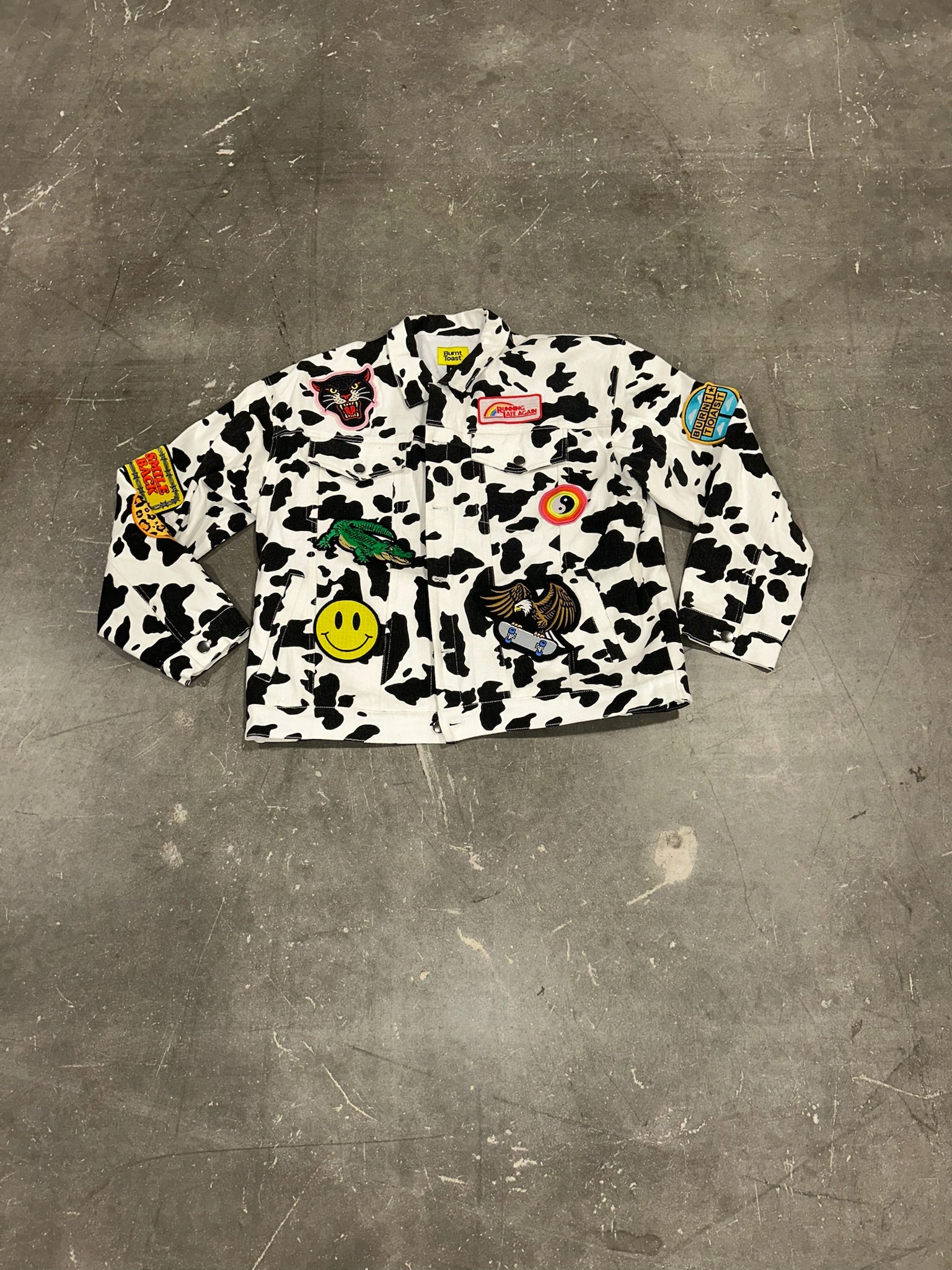 Mayhem Patch Cow Denim Jacket (Size M/L) | VIP Warehouse Sale