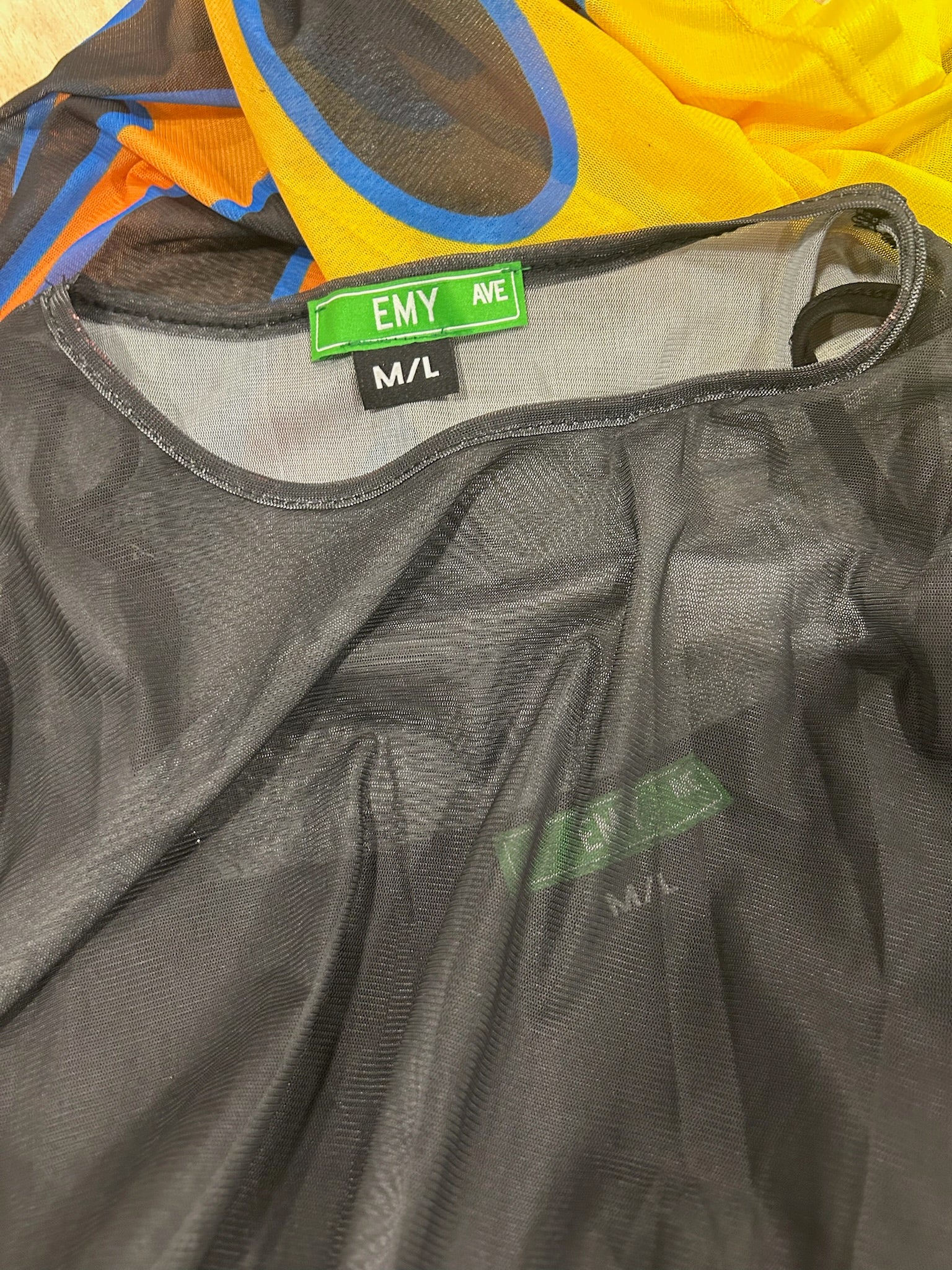 Heatwave Flame Mesh Dress (Size M/L) | VIP Warehouse Sale