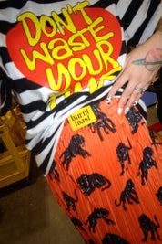 Don't Waste Your Time B&W Stripe (NEW! Graphic Box Tee)