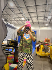 Bad@$$ Mother Vintage Camo (NEW! Graphic Box Tee)