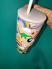 I <3 Dino's Tumbler 30oz.