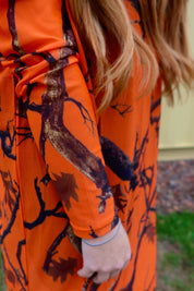 Now You See Me Camo Boxy Mesh Dress