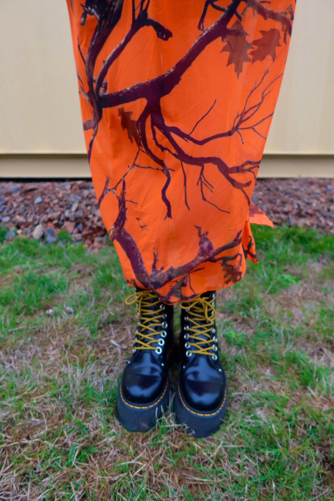 Now You See Me Camo Boxy Mesh Dress