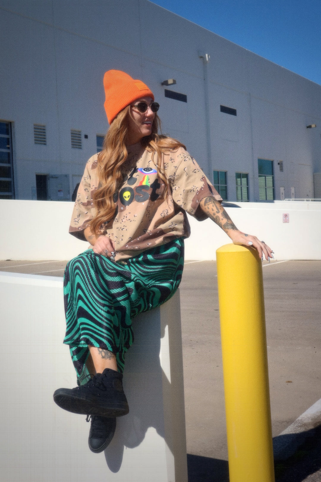 Get Lost Desert Camo (NEW! Graphic Box Tee)