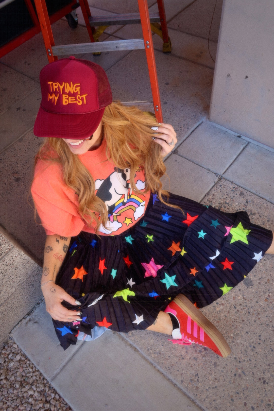 Over the Moo'n (NEW! Boxy Oversized Graphic Tee)