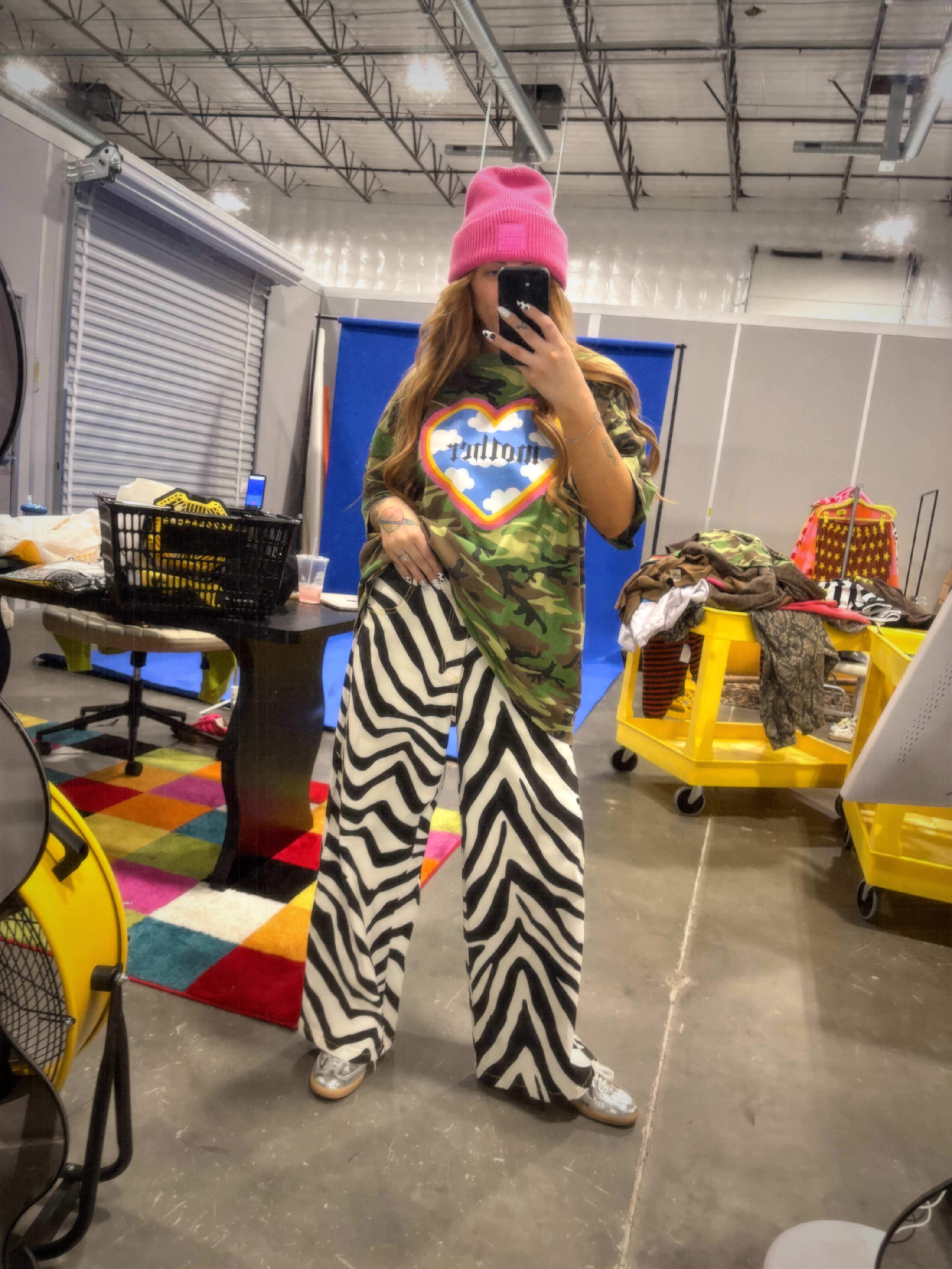 Bad@$$ Mother Vintage Camo (NEW! Graphic Box Tee)