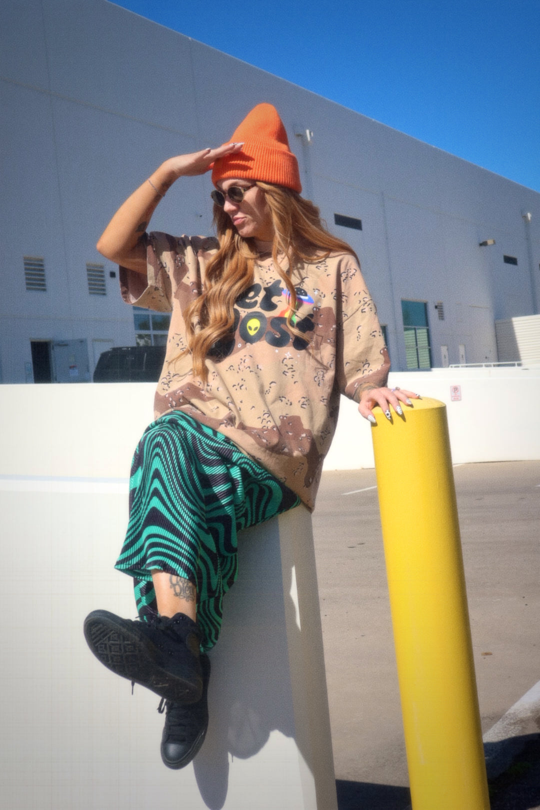 Get Lost Desert Camo (NEW! Graphic Box Tee)