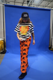 Don't Waste Your Time B&W Stripe (NEW! Graphic Box Tee)