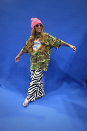 Bad@$$ Mother Vintage Camo (NEW! Graphic Box Tee)