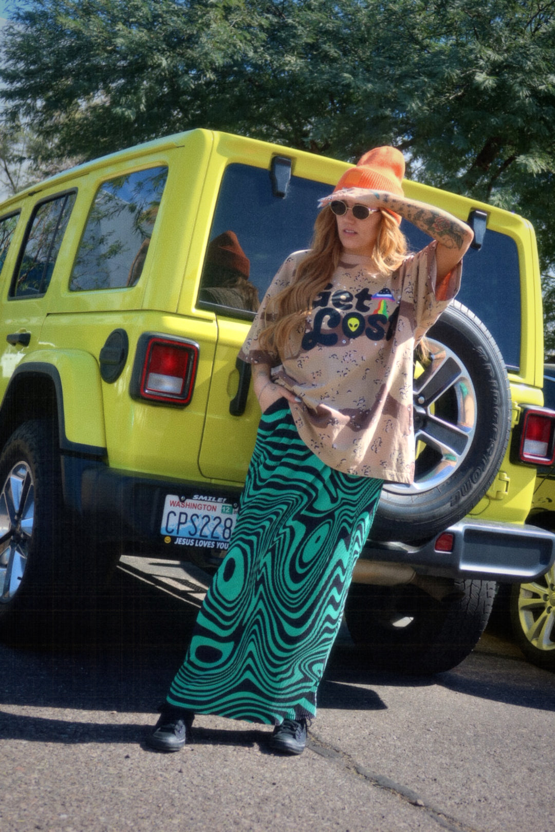 Get Lost Desert Camo (NEW! Graphic Box Tee)